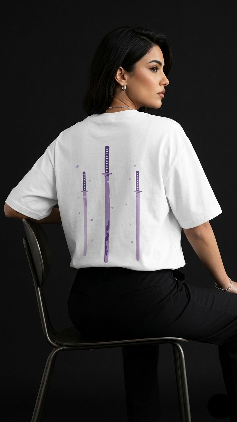 THREE SWORD shinobu drop tee