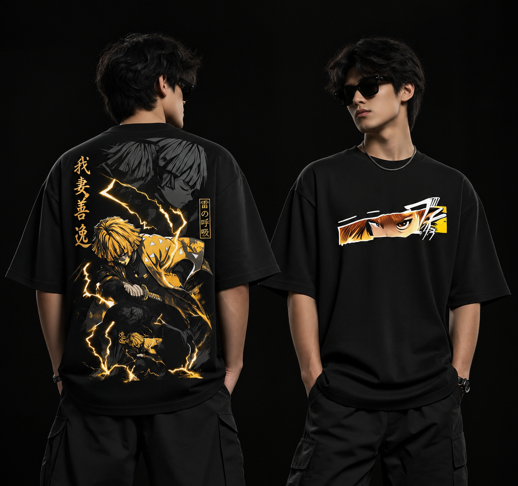 Zenitsu Thunderstrike Oversized T-Shirt